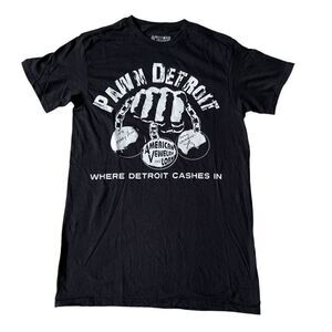 American Jewlery & Loan Hardcore Pawn Signed Autographed Les Gold T Shirt